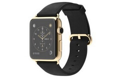 Apple lanzó relojes inteligentes con revestimiento de oro en 2015. (Fuente de la imagen: Apple/MacRumors)