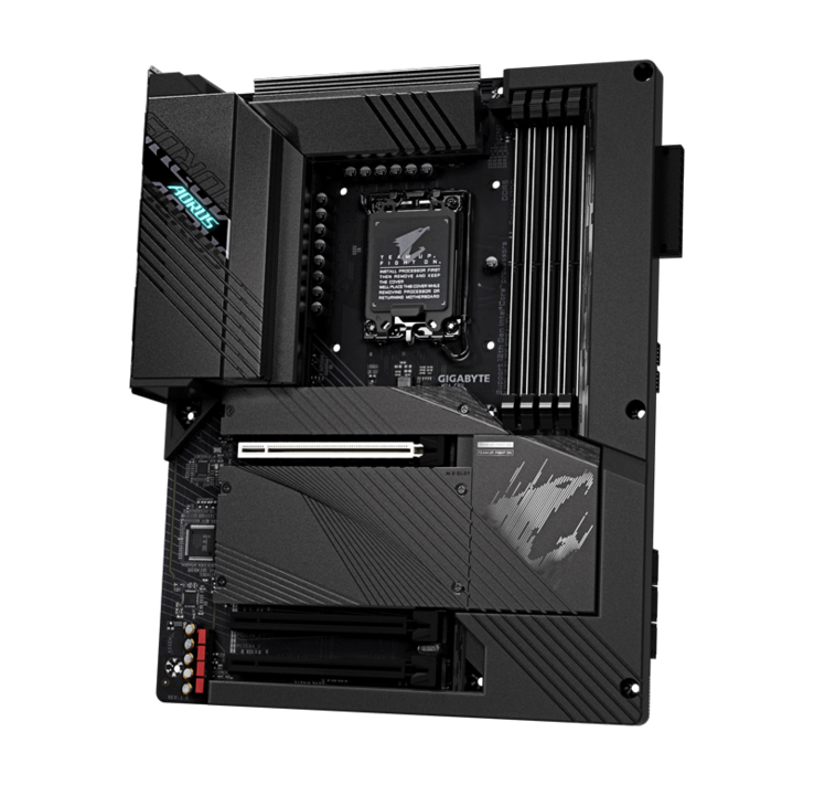 ...viene con una placa base Z690 ELITE STEALTH... (Fuente: Gigabyte)