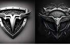 Logotipos de Tesla generados por IA (imagen: American Trucks)