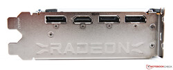 Las conexiones externas de la AMD Radeon RX 6700 XT