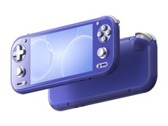 La Anbernic RG 55G1 en índigo.