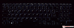 Teclado del Dell Inspiron 17-7786 (iluminado)