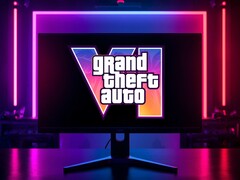 Imagen de la versión para PC de GTA 6 en un monitor