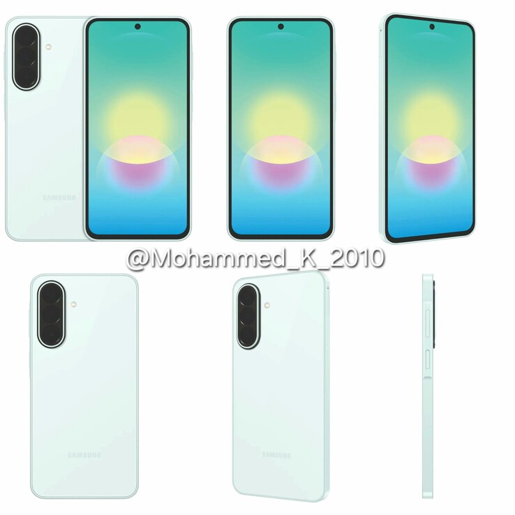 Ha aparecido un nuevo colorway Awesome Mint para el próximo Samsung Galaxy A27.
