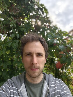 Un selfie con la cámara frontal de 50 MPix
