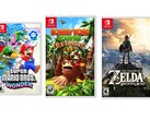 Varios juegos propios de Nintendo para la Nintendo Switch están disponibles con descuento.