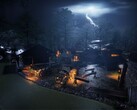 Una imagen que muestra un pueblo de la dinastía Sengoku.