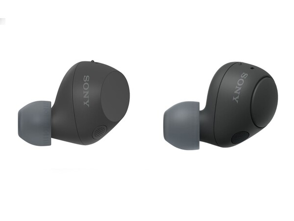 La Sony WF-C710N (l) y la Sony WF-C700N (r). (Fuente de la imagen: Sony)