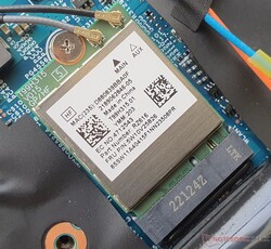 AMD/MediaTek RZ616: el módulo Wi-Fi 6 instalado