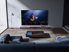 El televisor global S Pro Mini LED serie 2026 tiene un índice de brillo máximo de 1.700 nits y una frecuencia de actualización de hasta 288 Hz. En la imagen: imagen promocional de uno de los nuevos televisores. (Fuente de la imagen: Xiaomi)