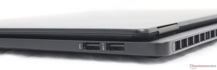 Derecha: 2x USB-A (10 Gbps)