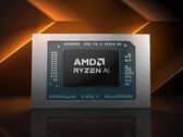 Esta imagen muestra una versión editada de la imagen publicitaria de los chips Ryzen AI de AMD.