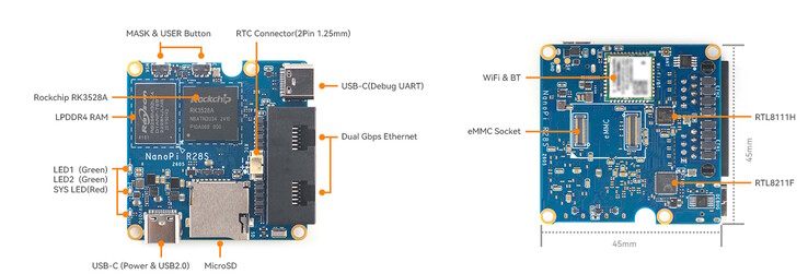 Dispone de una ranura para tarjetas microSD, pero no cuenta con un conector GPIO.