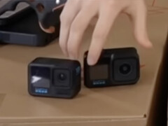 Una supuesta mirada a la Hero 14 Black junto a su predecesora, de derecha a izquierda.