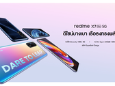 El X7 Pro es el último teléfono premium 5G de Tailandia. (Fuente: Realme)
