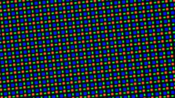 Imagen de subpíxel del panel externo