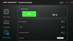 Centro de control Erazer