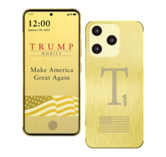 El teléfono inteligente T1 de Trump Mobile (en la imagen) no se lanzó en la ventana de lanzamiento prometida de septiembre. (Fuente de la imagen: Trump Mobile)