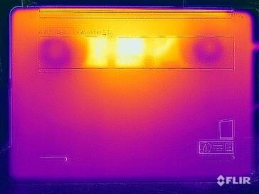 Prueba de tensión de temperaturas superficiales (abajo)