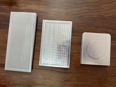 La Galaxy Z Fold8, la Galaxy Z Wide Fold y la Galaxy Z Flip8, de izquierda a derecha.