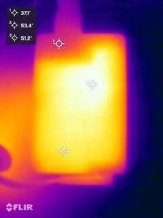 Suministro eléctrico durante la prueba de estrés