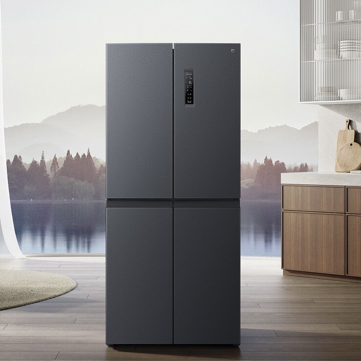 El Xiaomi Mijia Refrigerator Cross Door 430L. (Fuente de la imagen: Xiaomi)