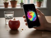 Imagen conceptual de un smartphone que capta una imagen hiperespectral (Fuente de la imagen: generada por IA)