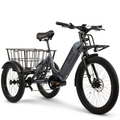 El e-trike Buzz Cerena T2 cuenta con una batería de 500 Wh y ofrece hasta 40 millas (64,3 km) de autonomía (Fuente de la imagen: Buzz)