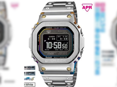 El nuevo render de la hoja de especificaciones publicado por @morgan_gshock en Instagram, que muestra una imagen completa del Casio G-Shock GMW-BZ5000RC-1DR (editado)