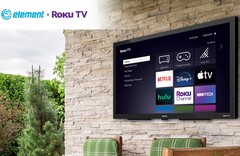 El Roku TV Outdoor Element tiene una pantalla antirreflectante para que puedas verlo bajo la luz del sol. (Fuente de la imagen: Roku)