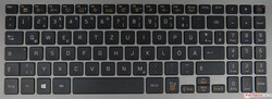 Teclado del LG Gram 15Z90N