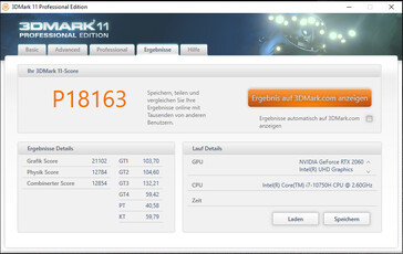 3DMark 11 (enchufado)