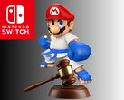 Un Mario luchador se mostró por encima del martillo del juez (Fuente de la imagen: Nintendo of America con ediciones)