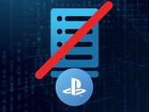 Se muestra un banner sobre la desconexión de los servidores de PSN