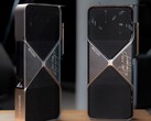 Dos tarjetas Founders Edition firmadas por Jensen Huang. (Fuente de la imagen: Nvidia) 