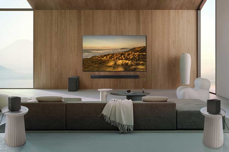 La barra de sonido Samsung HW-Q995D 2024. (Fuente de la imagen: Samsung)