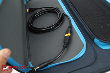 Bolsa grande: cable solar y adaptador (XT60 a DC7909)