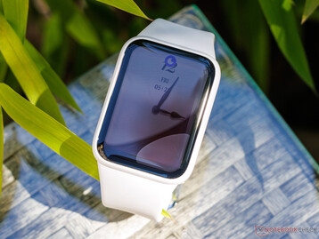 Un vistazo más de cerca a la pantalla de la Xiaomi Smart Band 10 Pro