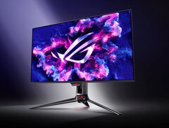 El ROG Swift OLED PG32UCDM es el primer monitor para juegos de 32 pulgadas y 4K de ASUS. (Fuente de la imagen: ASUS)