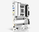 Lanzamiento de la placa base X870 WiFi 7 totalmente blanca con USB4 y LAN 5GbE a un precio de gama media