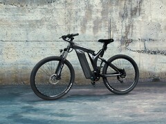 La e-bike RunDeer Starry Sky tiene un cuadro de fibra de carbono. (Fuente de la imagen: Indiegogo)