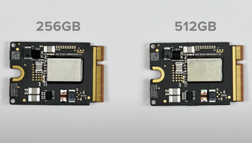 La unidad SSD del Mac Mini 2024 es técnicamente reemplazable, aunque no existen opciones posventa en el momento de escribir estas líneas. (Fuente de la imagen: iFixIt)
