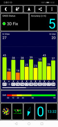 Prueba de GPS: Al aire libre