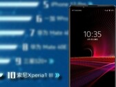 El Sony Xperia 1 III ha causado una buena impresión entre los compradores de smartphones en China. (Fuente de la imagen: Sony/JD.com - editado)