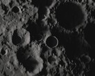 El cráter Shackleton en el polo sur de la Luna (Fuente de la imagen: NASA; recortada)
