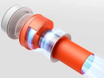 Un ciclón se encarga de la separación inicial del polvo