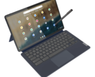 El nuevo Lenovo Chromebook Duet 5 se basa en la fórmula del éxito del original añadiendo una gran pantalla OLED de 13,3 pulgadas.(Imagen: Lenovo)