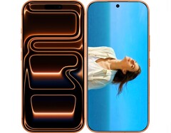 el iPhone 17 Pro (izquierda) junto al Honor 600 (derecha).