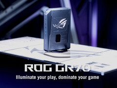 El ROG GR70 es la alternativa potenciada por AMD de Asus a sus recientes lanzamientos del ROG NUC 2025. (Fuente de la imagen: Asus)