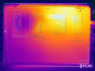 Prueba de tensión de temperaturas superficiales (abajo)